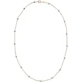 NAEMI Women Necklace in Rose Gold Silver | Gr.: onesize