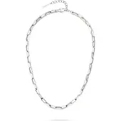 Liebeskind berlin Halskette - Edelstahl Urban Chic - Gr. unisize - in Silber - für Damen