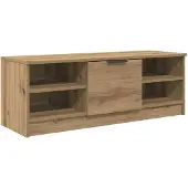 vidaXL TV-Schränk 102 x 35 x 36,5 cm Artisan-Eiche Holzwerkstoff