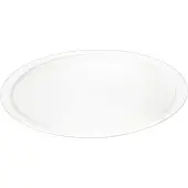 Wilmax Pizzateller 35.5 cm aus Porzellan, Weiß, 3er Set