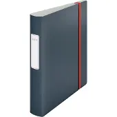 Leitz 10390089, Konventioneller Dateiordner, A4, Hartschaumstoff, Schwarz, Matt, Porträt