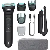 Philips Body Groomer - 2D-Flex-Scherkopf und duales Trimm-/Rasiersystem - BG7480/15