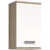 Freiraum Hängeschrank Veris von Weiss / Sonoma Eiche | Weiß, Hellbraun