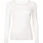 Hunkemoller Pyjama-Top Baumwolle Weiß