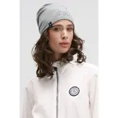 SOCCX Beanie mit Rollsaum