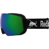 Red Bull Spect Eyewear Eyewear FINK Black Goggle brown with green mirror Gr. Uni