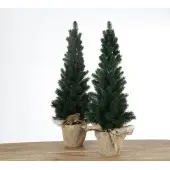 BURI 4x Weihnachten künstlicher Weihnachtsbaum Advent Dekoration Baum Ambiente TOP