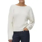 Vero Moda Vmellie Shine Ls U-Back Pullover Boo