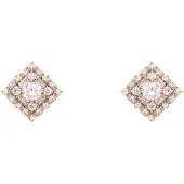 NAEMI Women Earrings in Rose Gold | Gr.: onesize