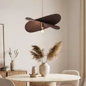 LumenXL Moderne Pendelleuchte braun, 1-flammig - Linha