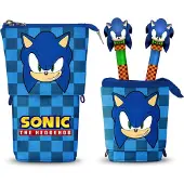 KARACTERMANIA Sonic The Hedgehog Up Pop Pencil Mit 2 Radierbaren Gelstiften 2 Einheiten One Size