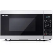 Sharp Home Appliances YC-MG81E-S, Arbeitsplatte, Grill-Mikrowelle, 28 l, 900 W, Eingebautes Display, Berührung