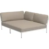 Houe LEVEL Cozy Ecke Kissen rechts Aluminiumgestell