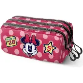KARACTERMANIA Disney Minnie Class Dreifach-Federtasche