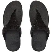 FitFlop Lulu Toe Post All Black Größe EU 39