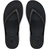 FitFlop iQushion Sparkle Teenslippers - Zwart - Maat 37