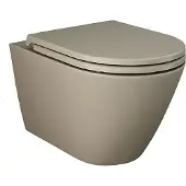 Rak Feeling WC RST23514A, spülrandlos wandhängend, cappuccino matt