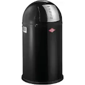 Wesco Abfallsammler PUSHBOY JUNIOR 175531-62 in SCHWARZ mit 22 Liter Volumen / Abfalleimer / Mülleimer