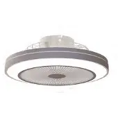 Ardes Deckenventilator mit Licht AR5PL50 Weiß 480x480x175mm 3200lm Kalt-/Warmweiß