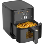 Tomado TAF6002B Heißluftfritteuse 6 Liter - Sichtfenster - 7 Programme