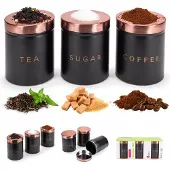 Kamille Set Von Küchenbehältern Set Behälter Für Kaffee, Tee, Zucker Und