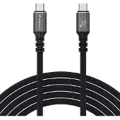 Wozinsky 5907769376726, 2 m, USB C, USB C, USB4 Gen 2x2, 40 Gbit/s, Schwarz