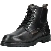 Bullboxer Schnürstiefel Schwarz in Gr. 45