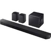 Samsung HW-Q990F/ZF, 11.1.4 Kanäle, 756 W, DTS 5.1, DTS Express, DTS-HD Master Audio, DTS:X, Dolby Atmos, Dolby Digital Plus, Dolby TrueHD, 210 W, Aktiver Subwoofer, Kabellos