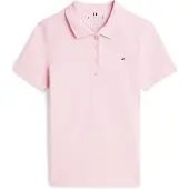 Tommy Hilfiger Poloshirt "1985 Slim Fit Pique Premium" mit Logostickerei, mit Seitenschlitzen