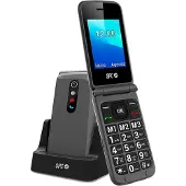 SPC Stella 2, Klappgehäuse, Dual-SIM, 6,1 cm (2.4"), 0,08 MP, 800 mAh, Grau