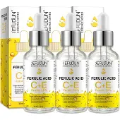 P-Beauty Gesichtsserum für Gesichtspflege Ferulic Acid Vitamin C + E 3x30 ml Serum