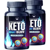 Saint Nutrition Keto Night Burn mit Melatonin | Ergänzung für Ihre Diät & Ziele beim Abnehmen 2 St Weichkapseln