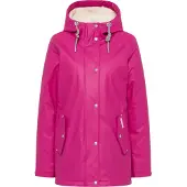 MO myMo Veste de pluie avec doublure en fourrure tissée keepsudry