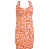 Mymo Kleid Damen rosa-orange