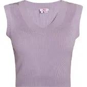 Mymo strickpullunder Damen violett