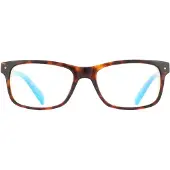 Polaroid Lunettes Unisexe Rectangulaires Havane