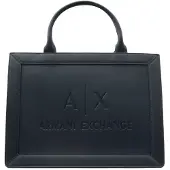 Giorgio Armani Exchange Racing Stofftasche Blau Blau One Size