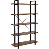 Vasagle Stabiles Standregal mit 5 Regalebenen B34LLS55BX