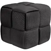 CLP Sitzhocker Cord Forinta Cord HBT: 40x40x40 cm dunkelgrau