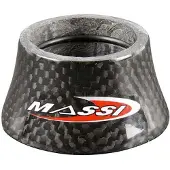 Massi Carbon Aero Head Set 25 Mm Headset-abstandshalter Schwarz 20 mm Schwarz 20 mm