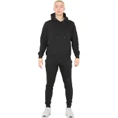 MYT Herren-Trainingsanzug mit Kapuze und Pullover in Schwarz
