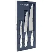 Arcos Set mit 3 Messern aus der Serie RIVIERA BLANC