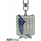 Abystyle Attack on Titan Keychain: Scouts 6cm