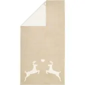 Cawö Handtuch Alpenchic Edition Deer Nature (3er Set)