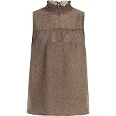 Dreimaster Bluse Damen Olivenwollweiß