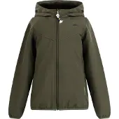 Schmuddelwedda Softshellblouson - recyceltes Material Mädchen Dunkeloliv