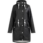 ICEBOUND Regenmantel Damen Schwarz