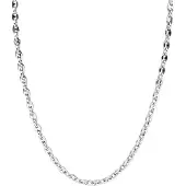 Orphelia Damen 925 Sterling Silber Halskette - Silber ZK-2565