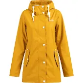 ICEBOUND damen regenjacke - curry, L