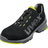 Uvex 1 Sicherheitsschuh S1 Halbschuh gelocht schwarz/gelb 40